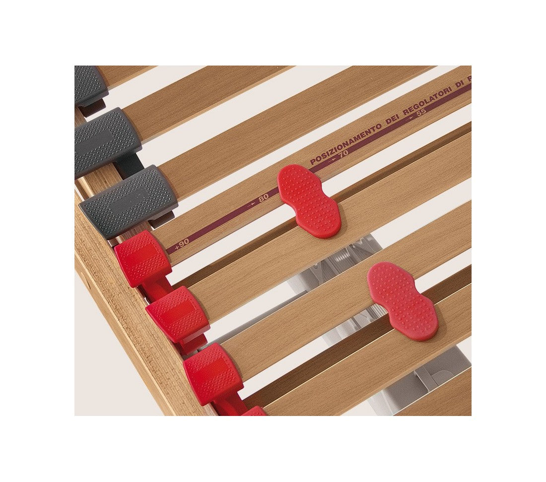 European ergonomic wooden slat bed - Dorinca