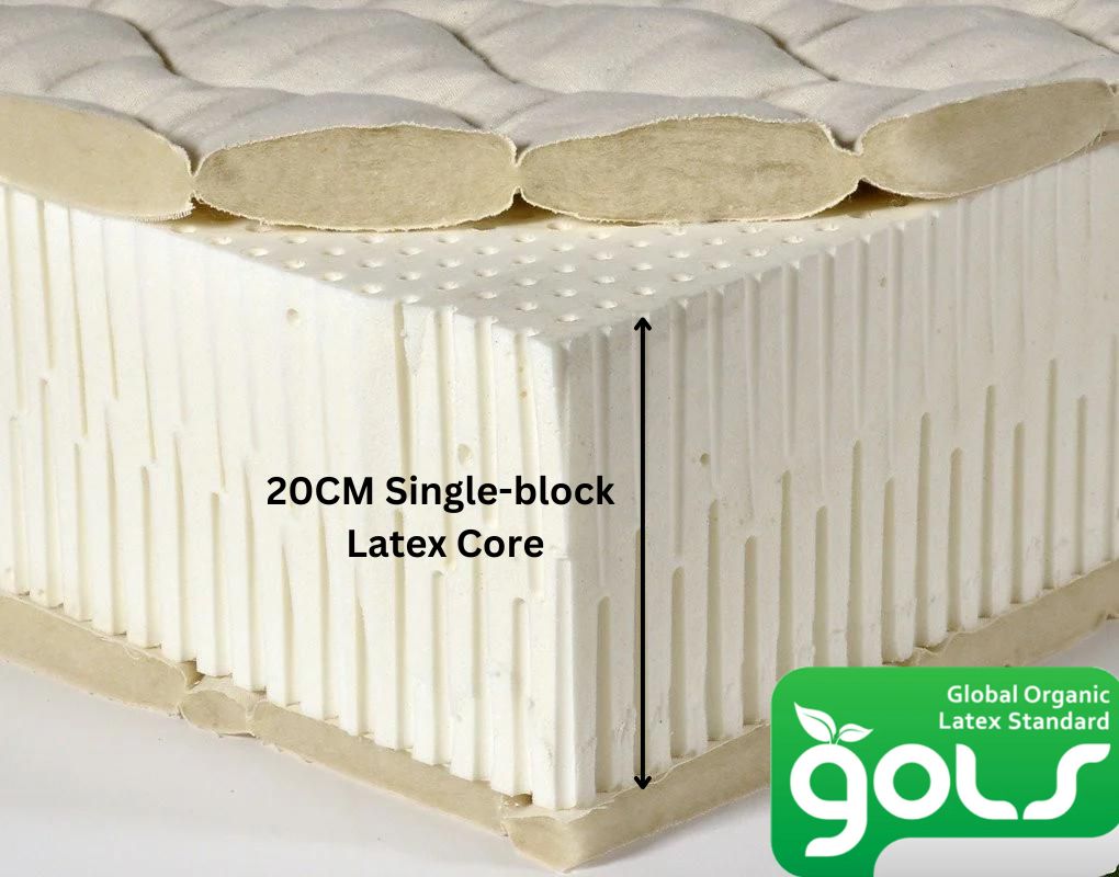 Organic certified natural latex mattress